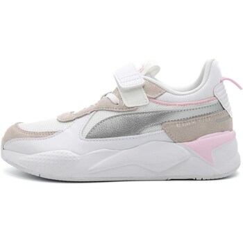 Schoenen Meisjes Sneakers Puma Rs-X Metallic Ac+ Ps Wit