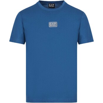 Textiel Heren T-shirts & Polo’s Emporio Armani EA7 T-Shirt Emporio Armani Blauw
