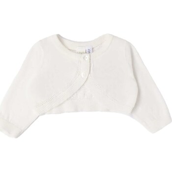 Textiel Meisjes Sweaters / Sweatshirts Ido Cardigan Scaldacuore Wit