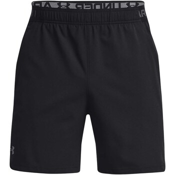 Textiel Heren Korte broeken / Bermuda's Under Armour Shorts  Vanish Woven 6In Zwart