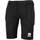 Textiel Korte broeken / Bermuda's Errea Pantaloni Corti  Cayman Portiere Nero Zwart