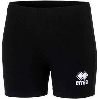 Textiel Dames Korte broeken / Bermuda's Errea Short  Panta Volleyball Ad Nero Zwart