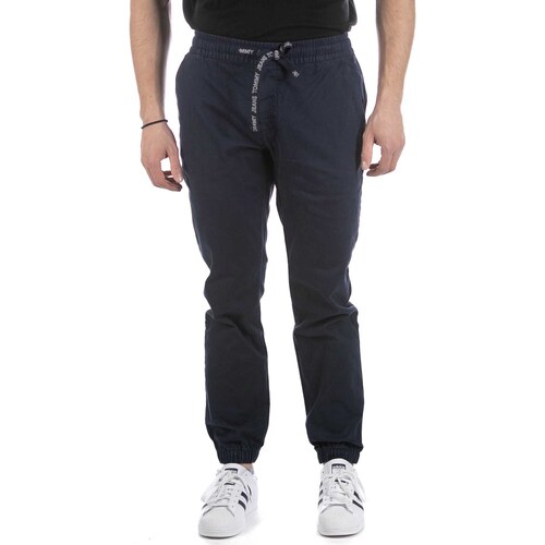 Textiel Heren Broeken / Pantalons Tommy Jeans Pantaloni Tommy Hilfiger Scanton Soft Blu Blauw