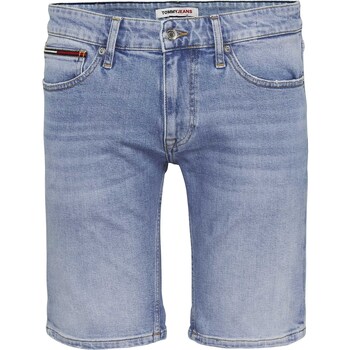 Textiel Heren Korte broeken / Bermuda's Tommy Jeans Scanton Short Bg0115 Blauw