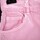 Textiel Dames Korte broeken / Bermuda's Hinnominate Short In Denim Con Etichetta Roze