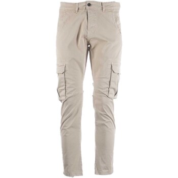 Textiel Heren Broeken / Pantalons Bomboogie Pant Cargo Beige