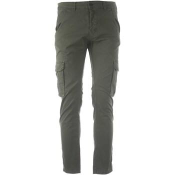 Textiel Heren Broeken / Pantalons Bomboogie Pant Cargo Groen