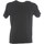 Textiel Heren T-shirts & Polo’s Bomboogie Rib Roundneck Tee Zwart