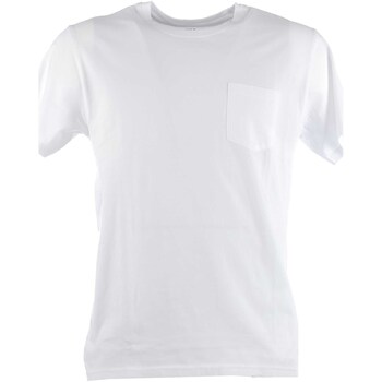 Textiel Heren T-shirts & Polo’s Bomboogie Rib Roundneck Pkt Te Wit