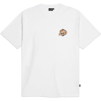 Textiel Heren T-shirts & Polo’s Dolly Noire Goat Playground Tee White Wit