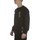 Textiel Heren Fleece Disclaimer Maglia Girocollo Uomo In Felpa Zwart