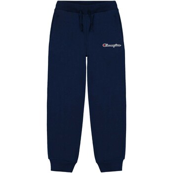 Textiel Jongens Broeken / Pantalons Champion Pantaloni  Rib Cuff Pants Blauw
