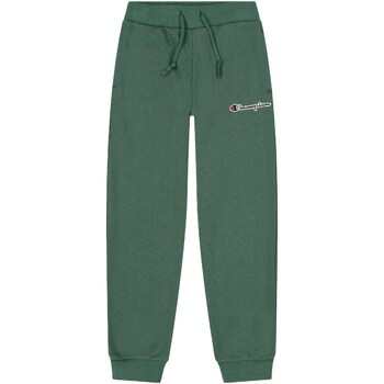 Textiel Jongens Broeken / Pantalons Champion Pantaloni  Rib Cuff Pants Groen