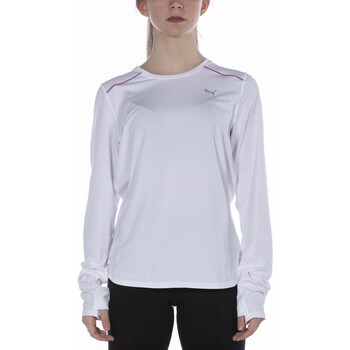 Puma T-Shirt  Run Cloudspun Marathon Bianco Wit
