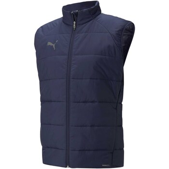 Textiel Heren Truien Puma Giubbino  Smanicato Teamliga Vest Jacket Blu Blauw