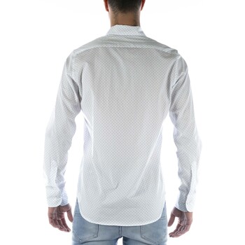 Sl56 Camicia  Bianco Azzurro Wit