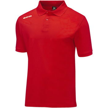 Textiel Jongens T-shirts & Polo’s Errea Polo  Team Colour 2012 Jr Mc Rosso Rood