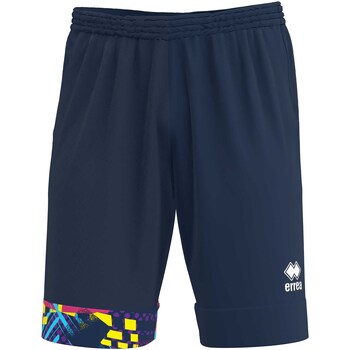 Textiel Heren Korte broeken / Bermuda's Errea Pantaloni Corti  Patros Ad Blu Blauw