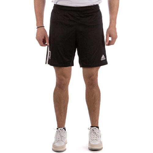 Textiel Heren Korte broeken / Bermuda's adidas Originals Pantaloni Corti Adidas Juve Nero Zwart