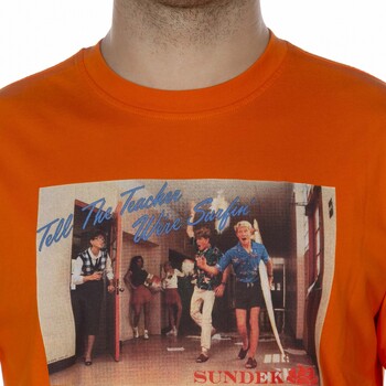 Sundek T-Shirt  Printed Arancio Oranje