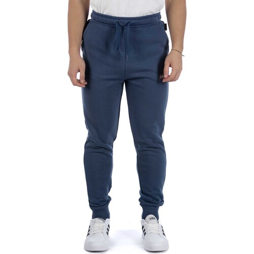 Textiel Heren Broeken / Pantalons Napapijri Pantaloni  M-Box 1 Blu Blauw