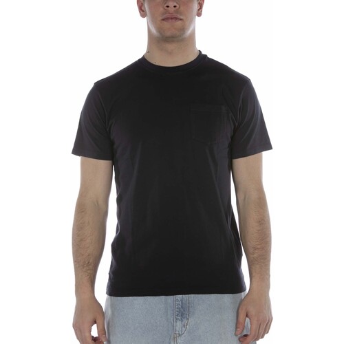 Textiel Heren T-shirts & Polo’s Bomboogie T-Shirt  Roundneck T + Pkt Blu Blauw