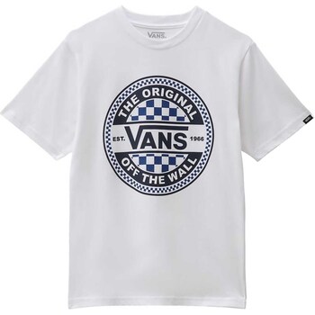 Textiel Jongens T-shirts & Polo’s Vans T-Shirt  Seasonal Circle Bianco Wit