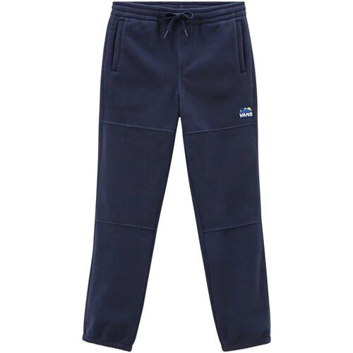 Textiel Jongens Broeken / Pantalons Vans Pantaloni  Polar Fleece Blu Blauw
