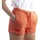 Textiel Dames Korte broeken / Bermuda's Superdry Vintage Logo Emb Jersey Short Oranje