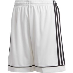 Textiel Jongens Korte broeken / Bermuda's adidas Originals Pantaloni Corti  Squad 17 Y Bianco Wit
