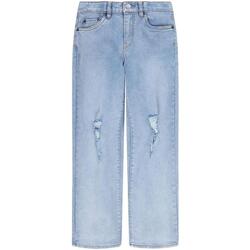 Textiel Meisjes Broeken / Pantalons Levi's  Blauw