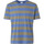 Textiel Heren T-shirts & Polo’s No Excess T-Shirt Strepen Blauw Groen Blauw