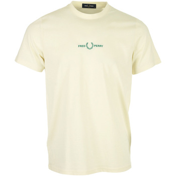 Textiel Heren T-shirts korte mouwen Fred Perry Embroidered Other