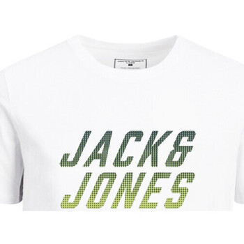 Textiel Kinderen T-shirts korte mouwen Jack & Jones  Wit