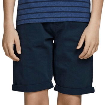 Textiel Kinderen Korte broeken / Bermuda's Jack & Jones  Blauw