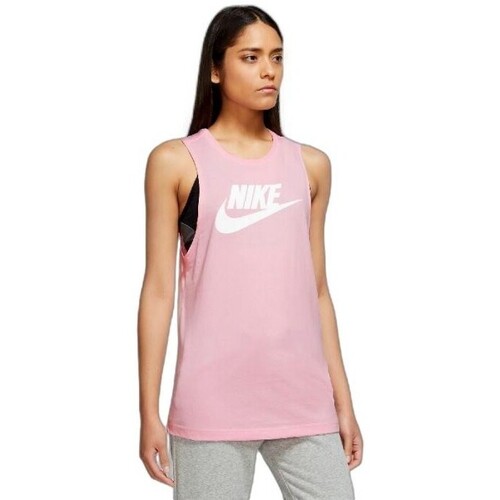 Textiel Dames Mouwloze tops Nike CAMISETA DE TIRANTES MUJER  SPORTSWEAR CW2206 Roze