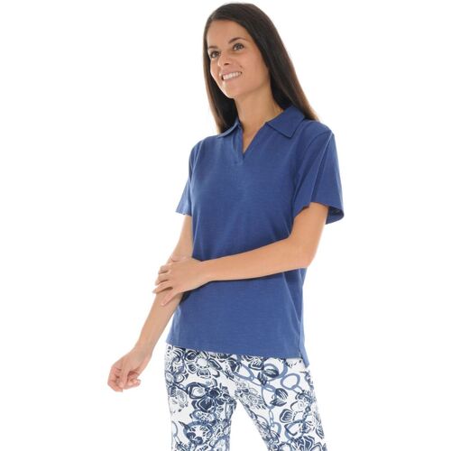 Textiel Dames Pyjama's / nachthemden Christian Cane VIDIANE Blauw