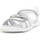 Schoenen Meisjes Sandalen / Open schoenen NeroGiardini Porto Bianco T.Microglitter Argen Tr Bermuda 830 B Wit
