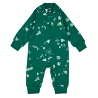 Textiel Kinderen Jumpsuites / Tuinbroeken Adidas Sportswear BLUV Q3 ONESI Groen / Wit