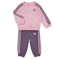 Textiel Meisjes Setjes Adidas Sportswear 3S JOG Roze / Violet
