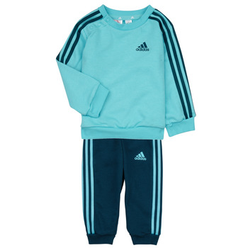 Textiel Jongens Setjes Adidas Sportswear 3S JOG Blauw