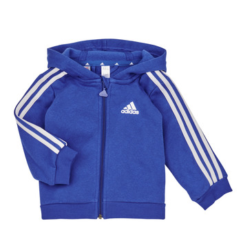 Adidas Sportswear 3S FZ FL JOG Blauw / Wit / Grijs