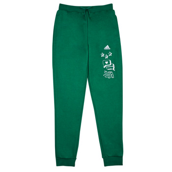 Textiel Kinderen Trainingsbroeken Adidas Sportswear BLUV Q3 PANT Groen / Wit