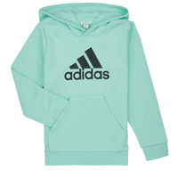 Textiel Kinderen Sweaters / Sweatshirts Adidas Sportswear BL HOODIE Groen / Zwart