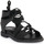 Schoenen Dames Sandalen / Open schoenen Priv Lab NERO CRAST Zwart