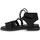 Schoenen Dames Sandalen / Open schoenen Priv Lab NERO CRAST Zwart