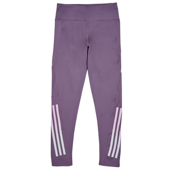 Textiel Meisjes Leggings adidas Performance TI 3S OPT TIG Violet / Wit