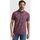 Textiel Heren T-shirts & Polo’s Vanguard Poloshirt Piqué Bloemen Donkerroze Roze