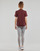 Textiel Dames T-shirts korte mouwen adidas Performance D2T TEE Bruin / Wit