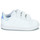 Schoenen Meisjes Lage sneakers adidas Originals STAN SMITH CF I Wit / Regenboog